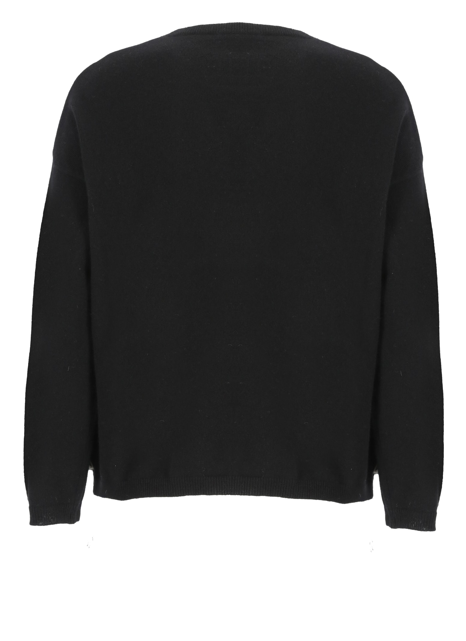 Shop Kangra Cashmere Sweater  In Black