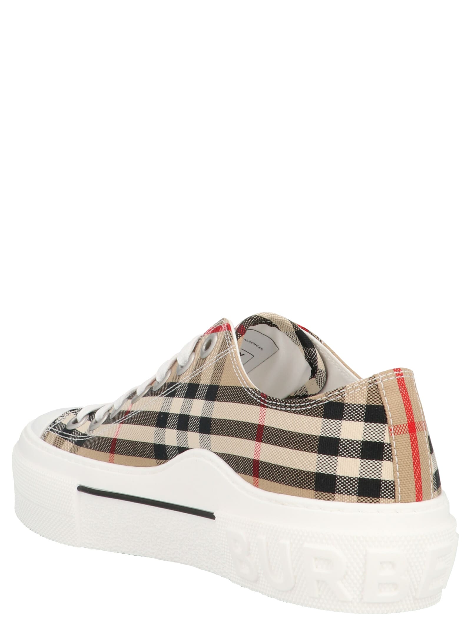 Burberry Jack Sneakers In Beige