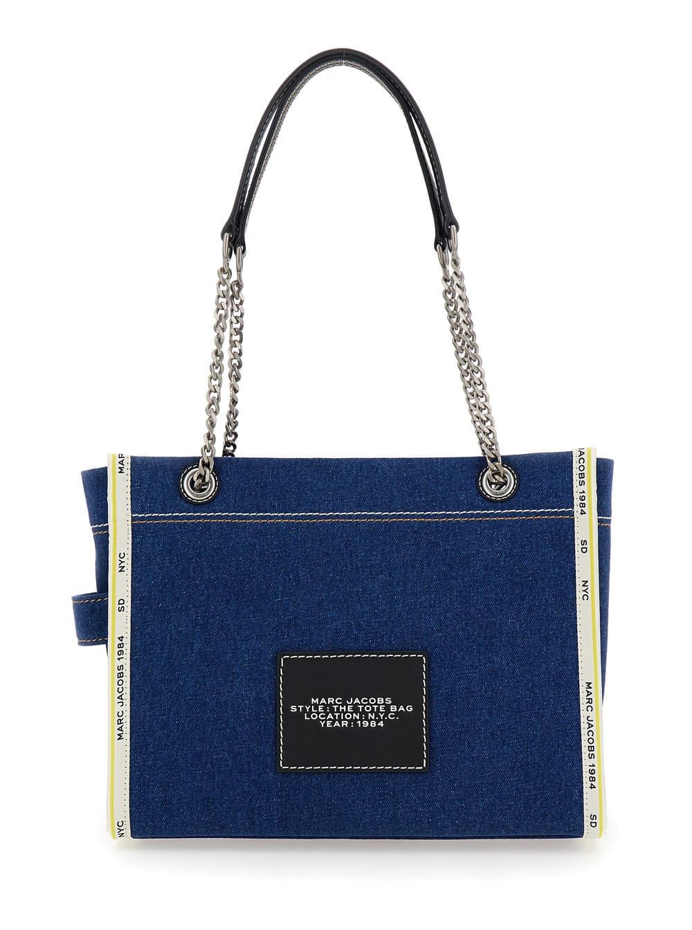 Shop Marc Jacobs The Medium Tote In Blu