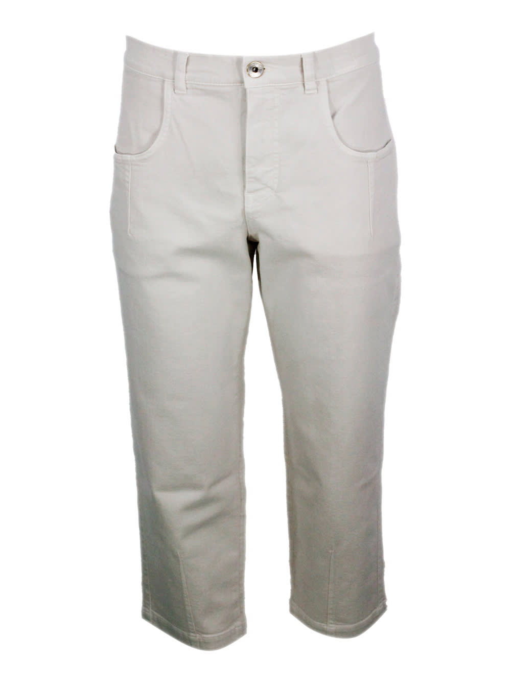Eleventy Trousers In Neutral