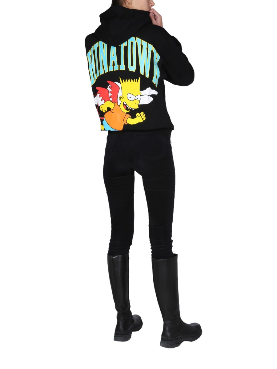 Market Devil Bart Sweatshirt In Black