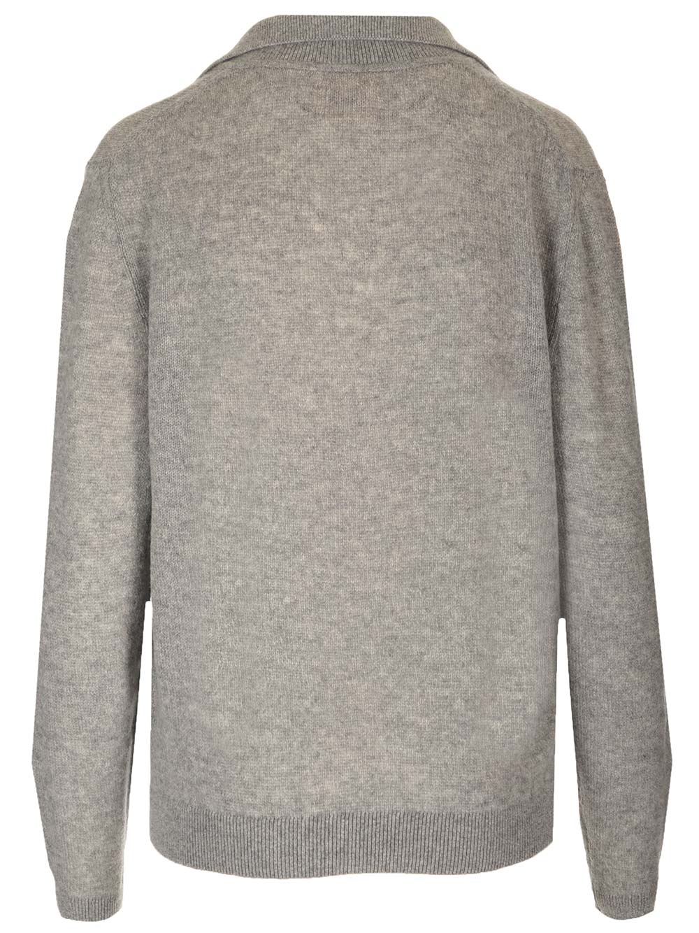 Shop Khaite Cashmere Knit Pullover In Grey