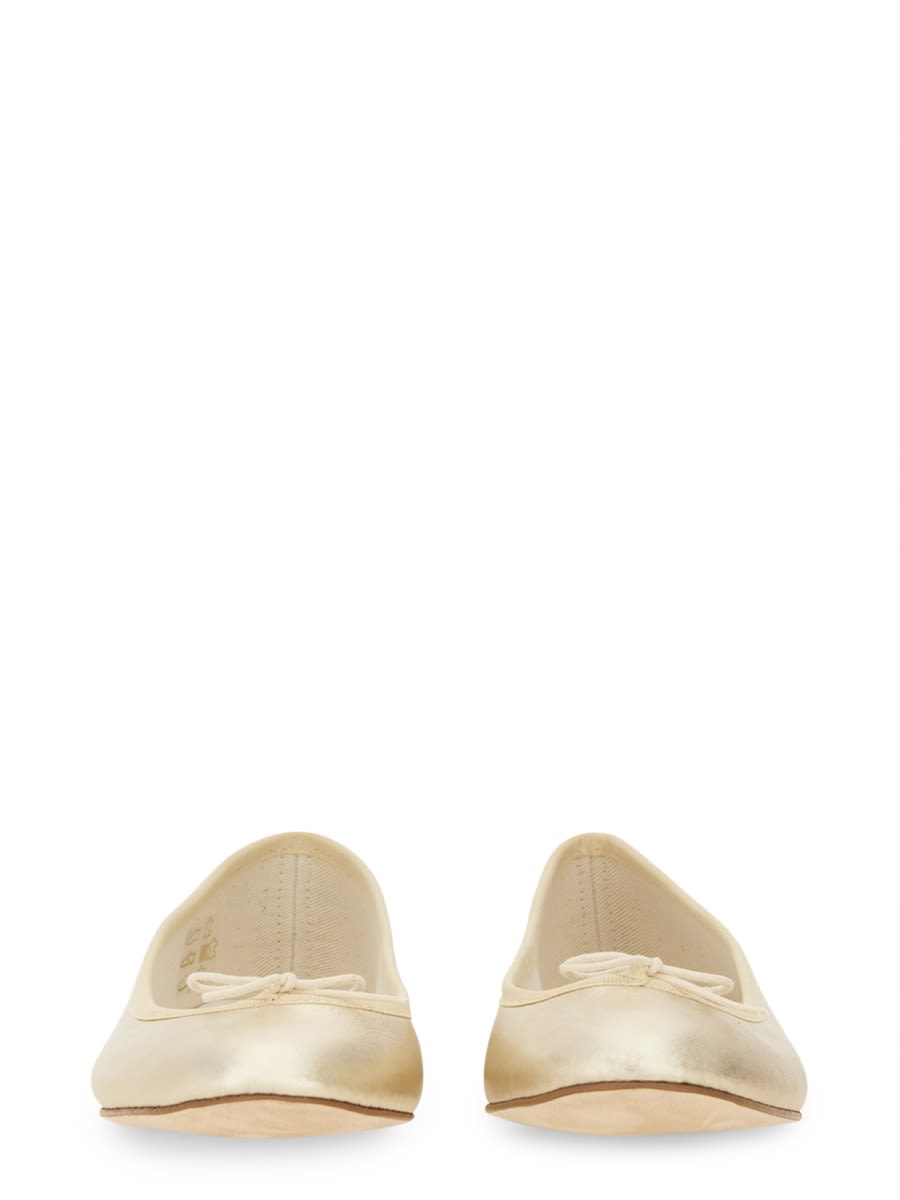 Shop Repetto Dancer Cendrillon In Gold