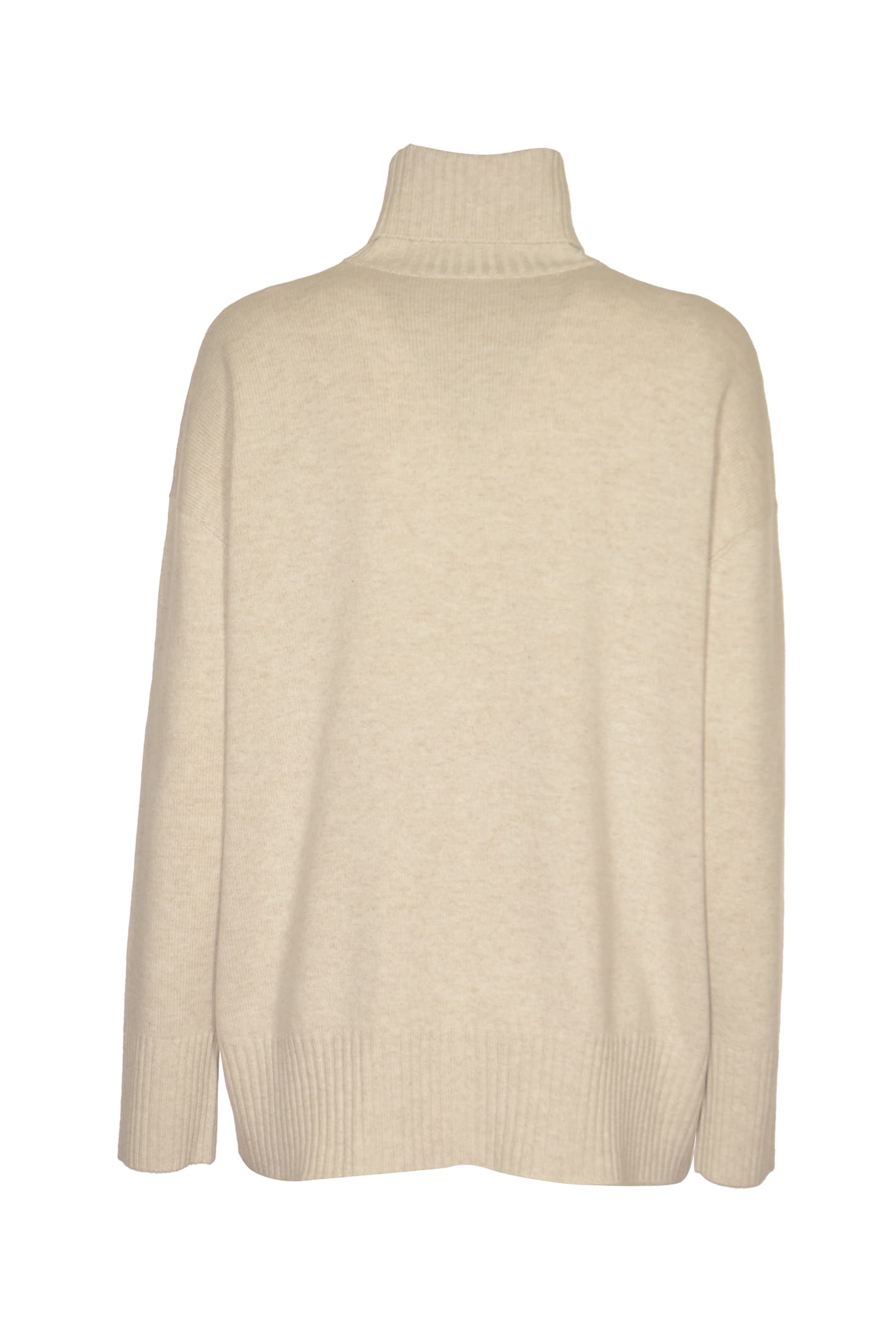 Shop Brunello Cucinelli Logo Turtleneck Sweater