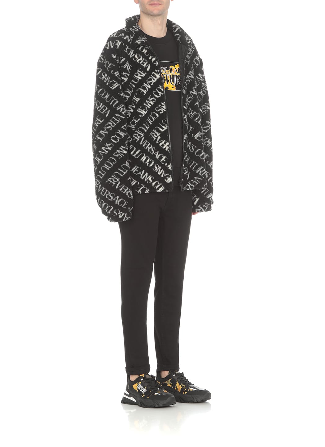 VERSACE JEANS COUTURE VERSACE CHAIN COUTURE SWEATSHIRT 