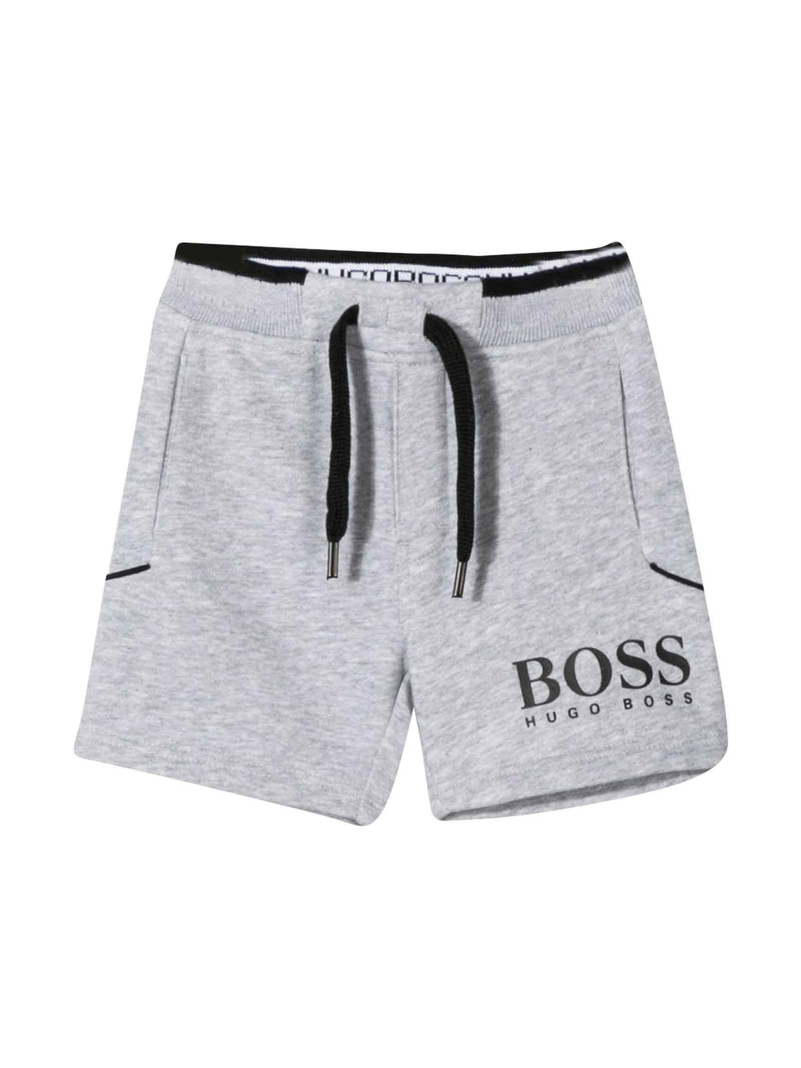 hugo boss cotton shorts