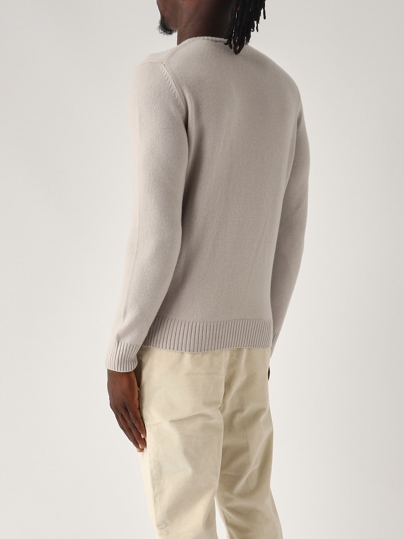 GRAN SASSO MAGLIA GIROCOLLO CACHEMIRE SWEATER 