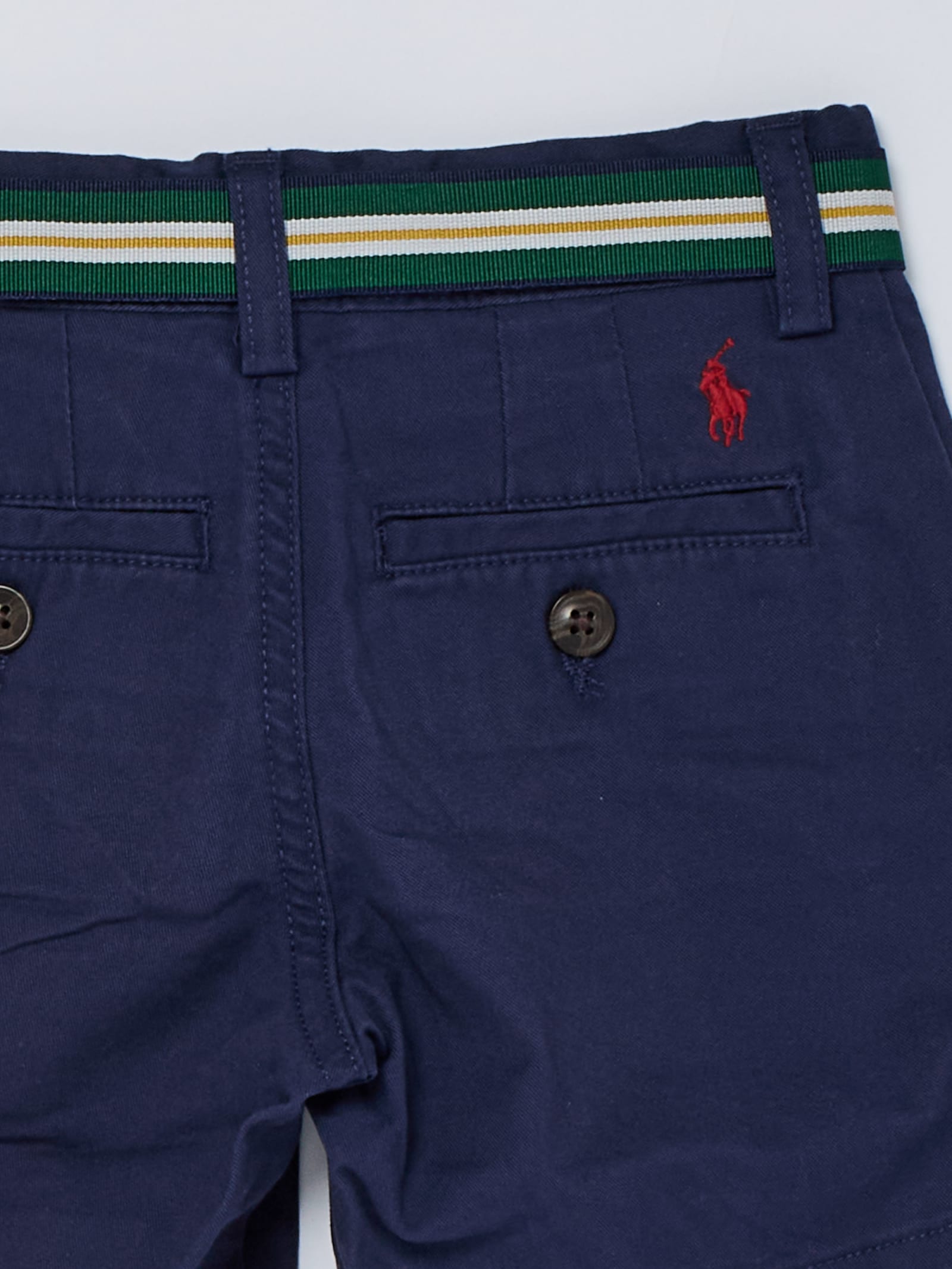 Shop Polo Ralph Lauren Shorts Shorts In Navy