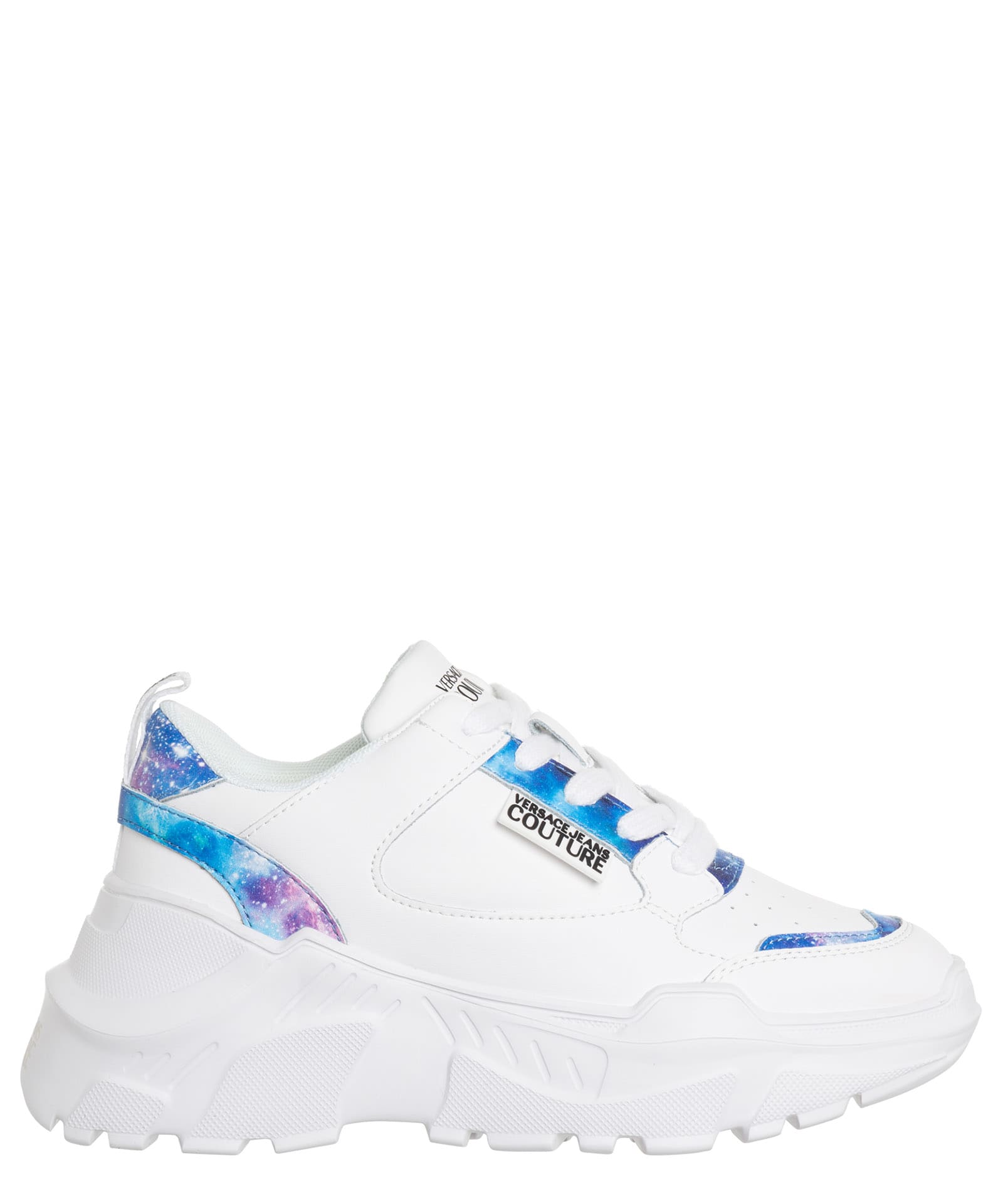 Versace Jeans Couture Speedtrack Space Couture Leather Sneakers