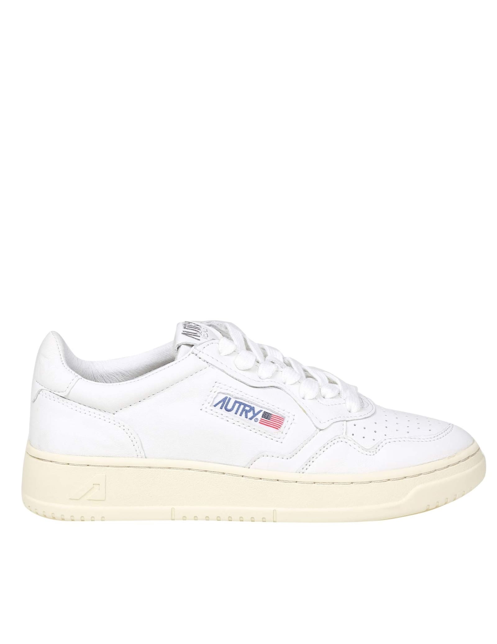 AUTRY SNEAKERS IN WHITE LEATHER