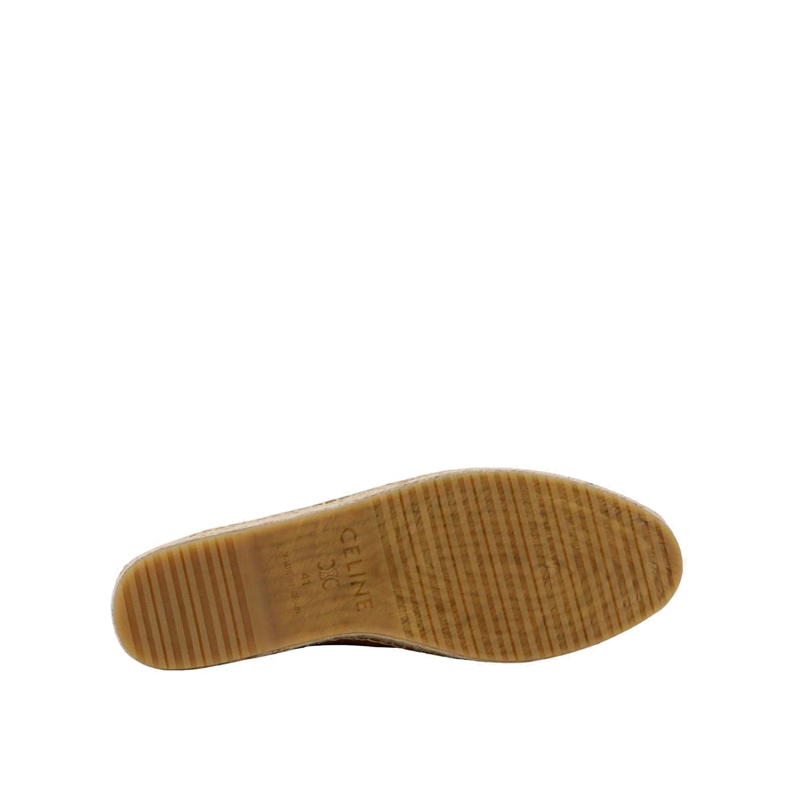 Celine Taillat Triomphe Suede Espadrilles Men In Brown