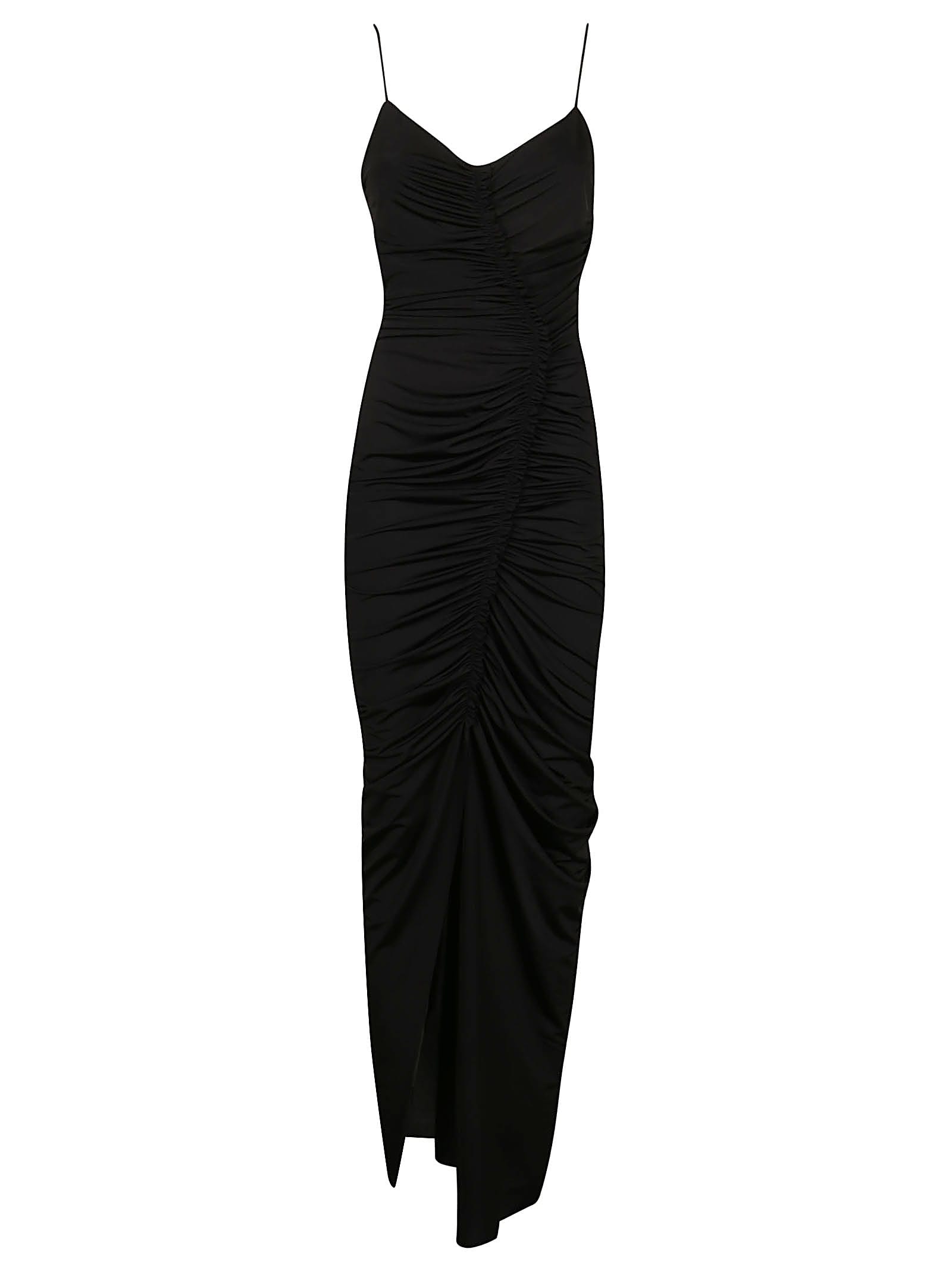 VICTORIA BECKHAM RUCHED FITTED DRESS