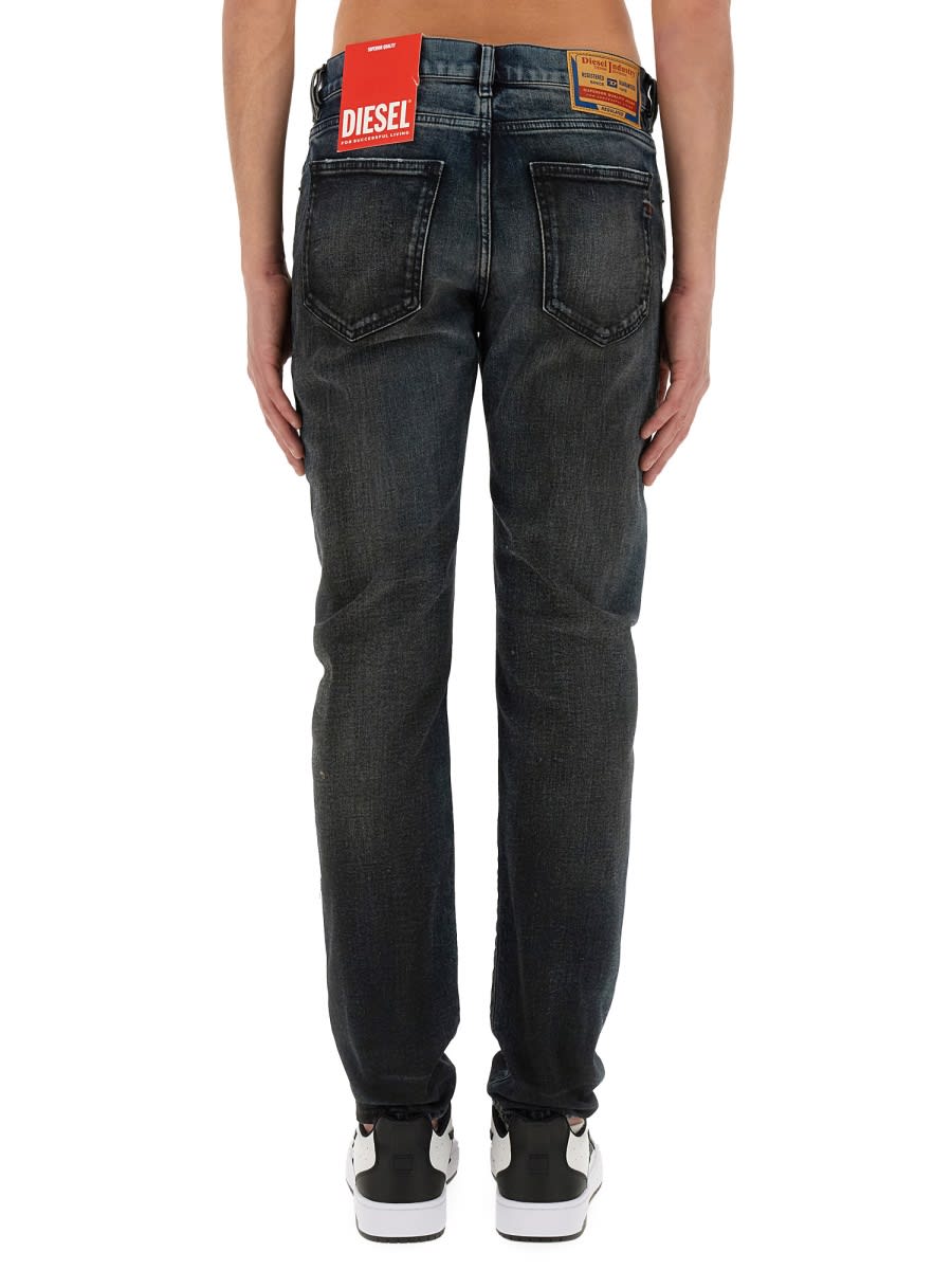 Shop Diesel D-strukt Jeans In Grey