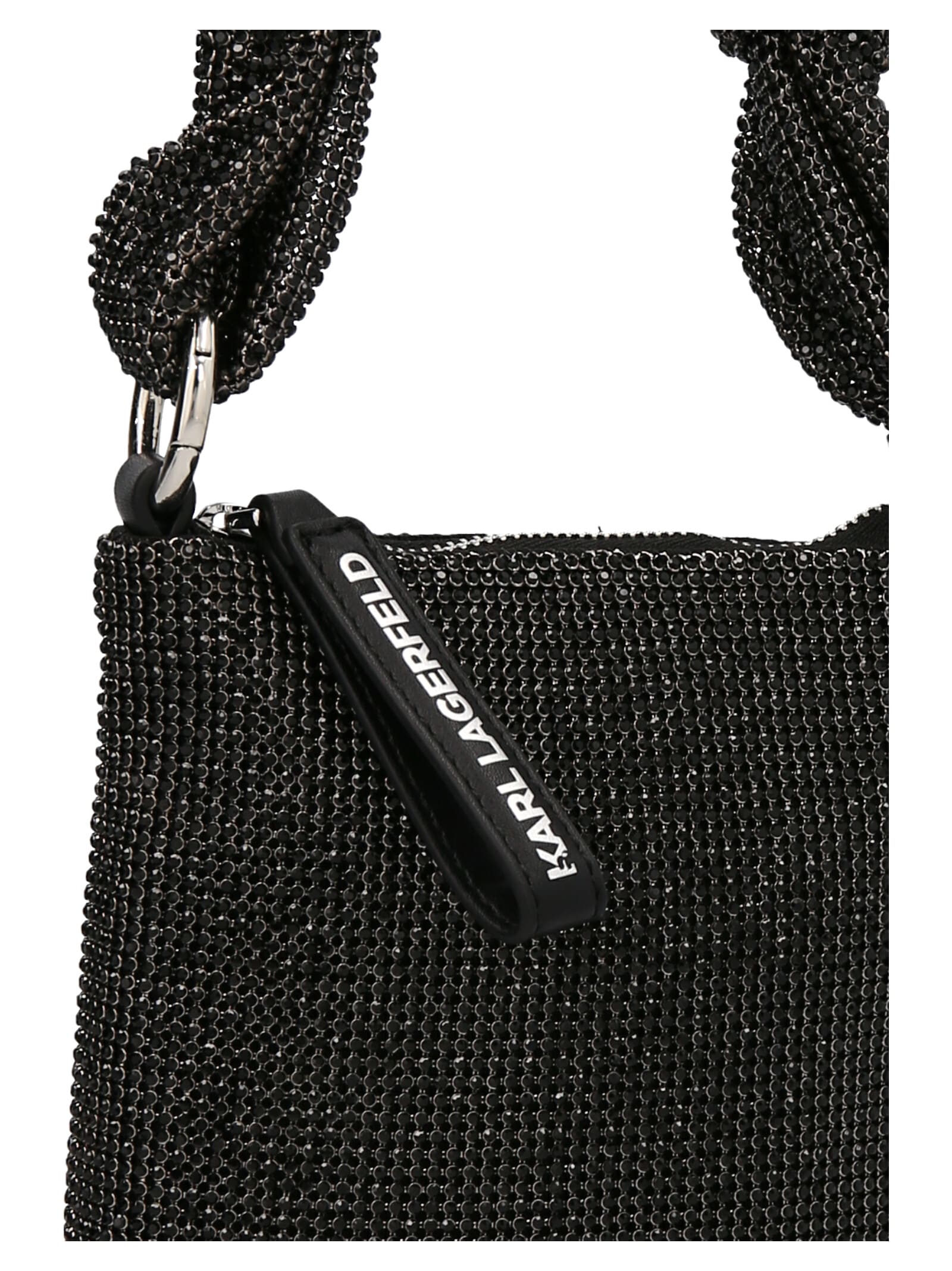 Shop Karl Lagerfeld K/evening Handbag In Black