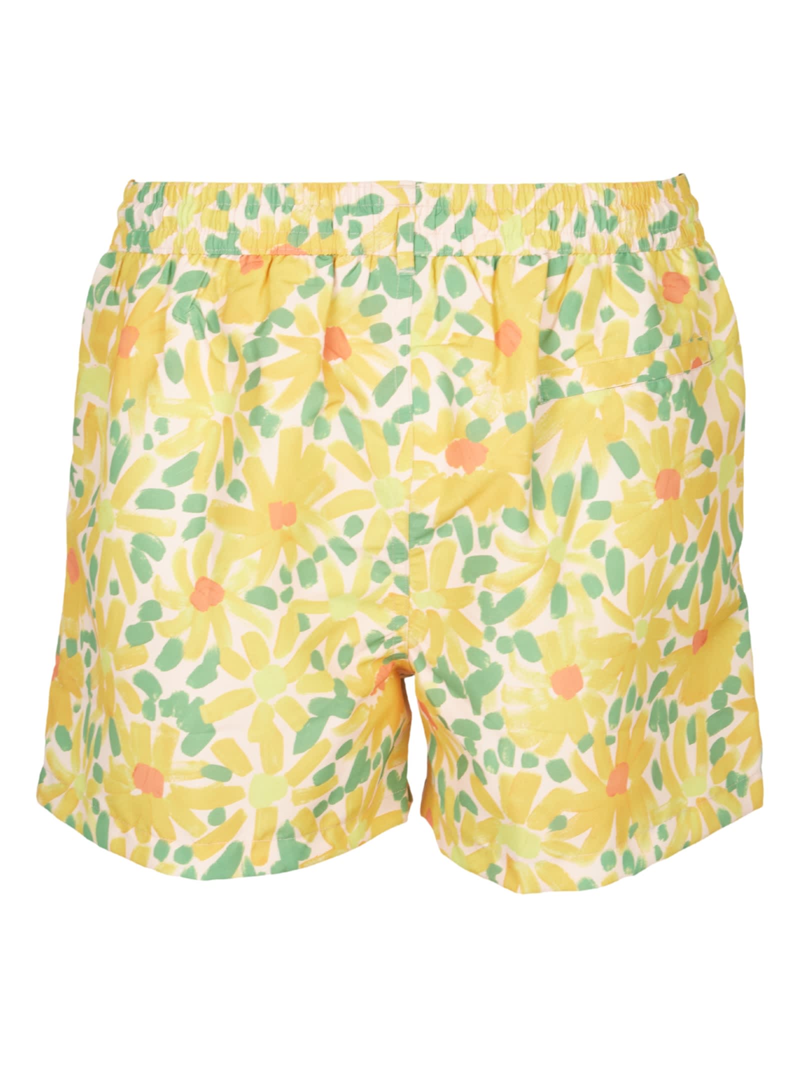 Shop Paul Smith Swimsuit In Yellow