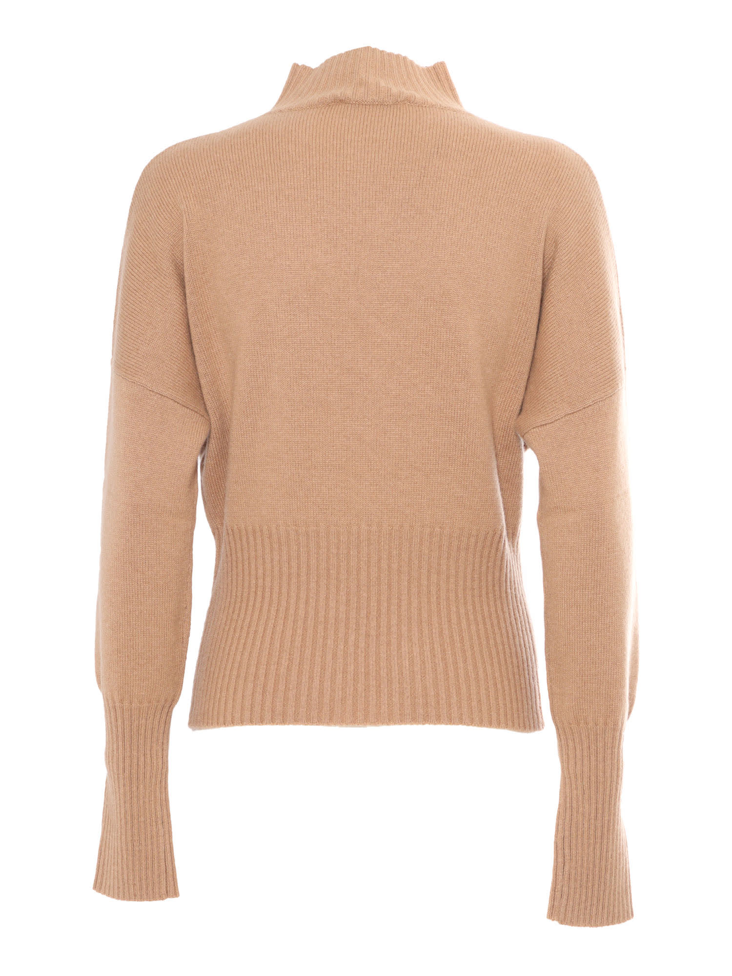 Max Mara Nuccia Camel Sweater/tank/top In Camel