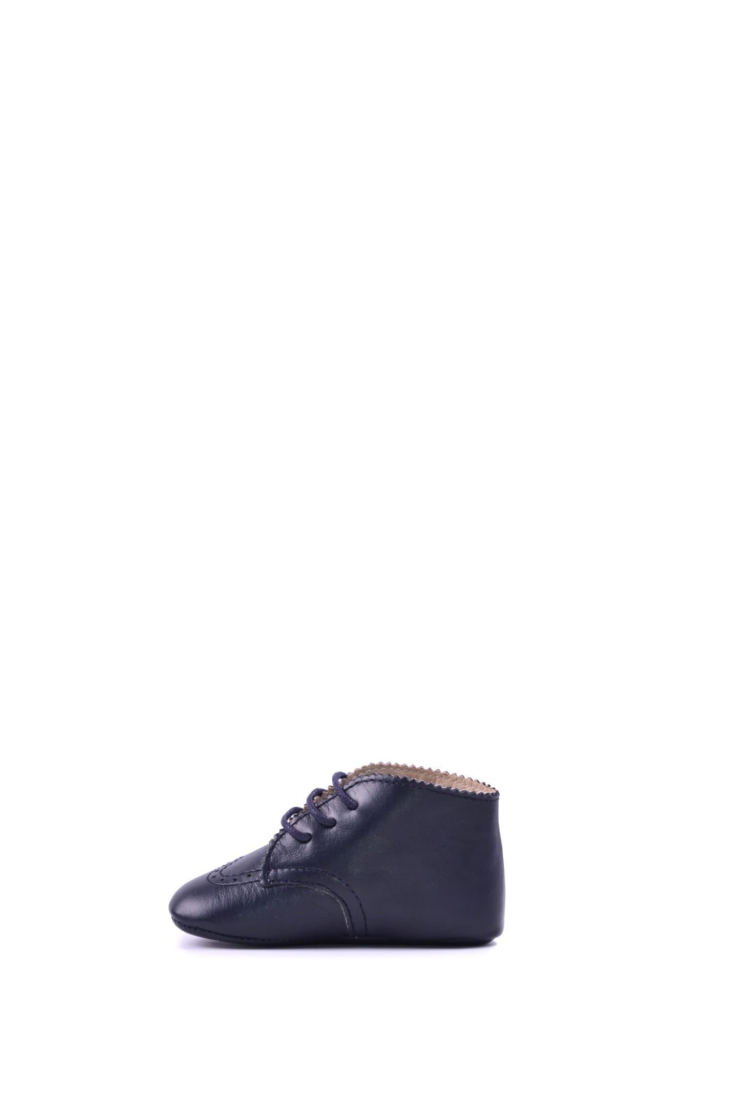 Shop Gallucci Leather Sneakers In Blue