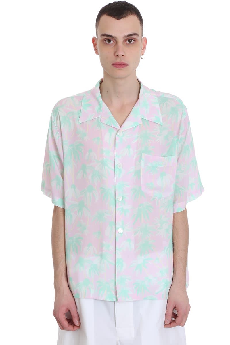LOEWE SHIRT IN ROSE-PINK VISCOSE,11291084