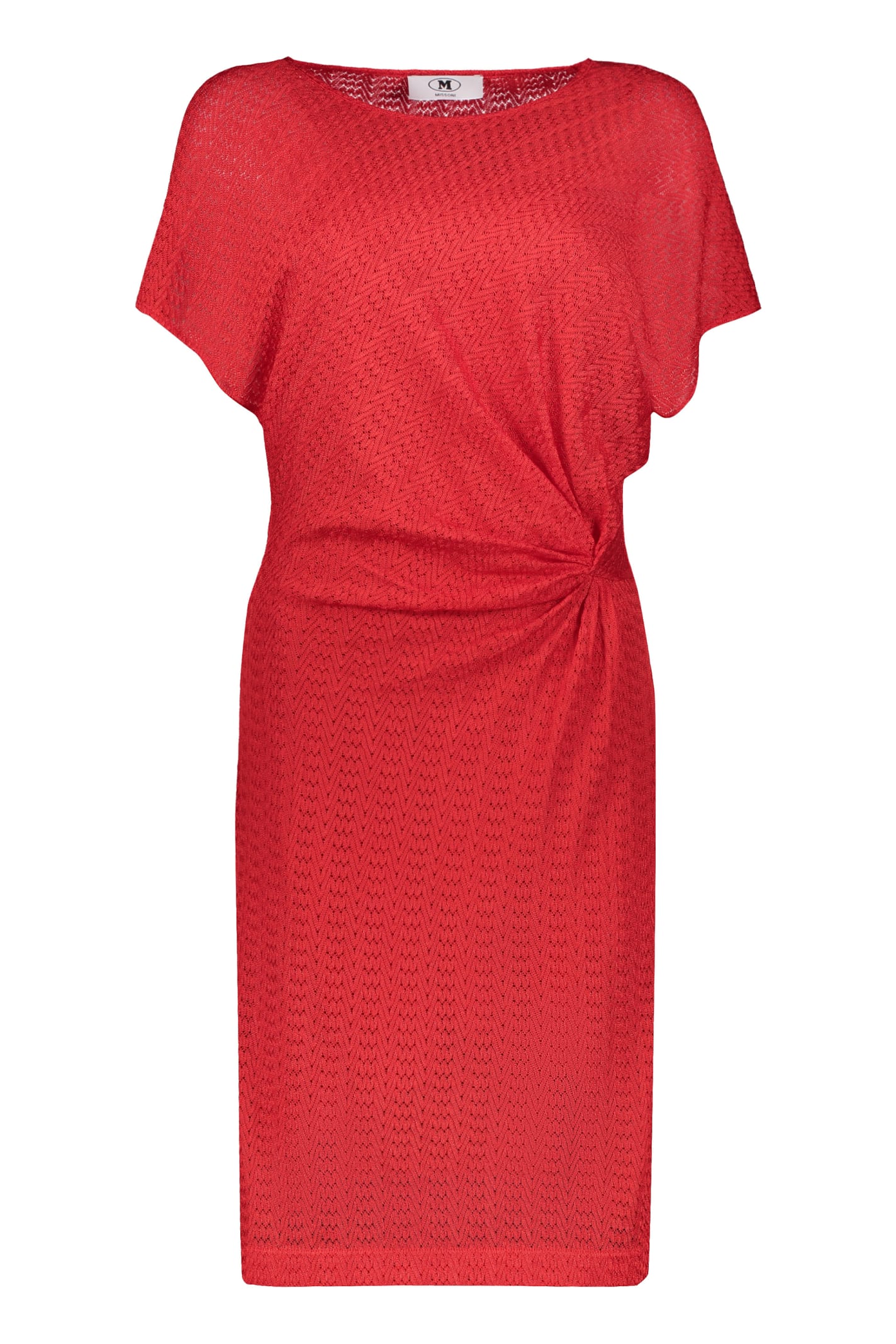 Missoni Viscose Dress In Red
