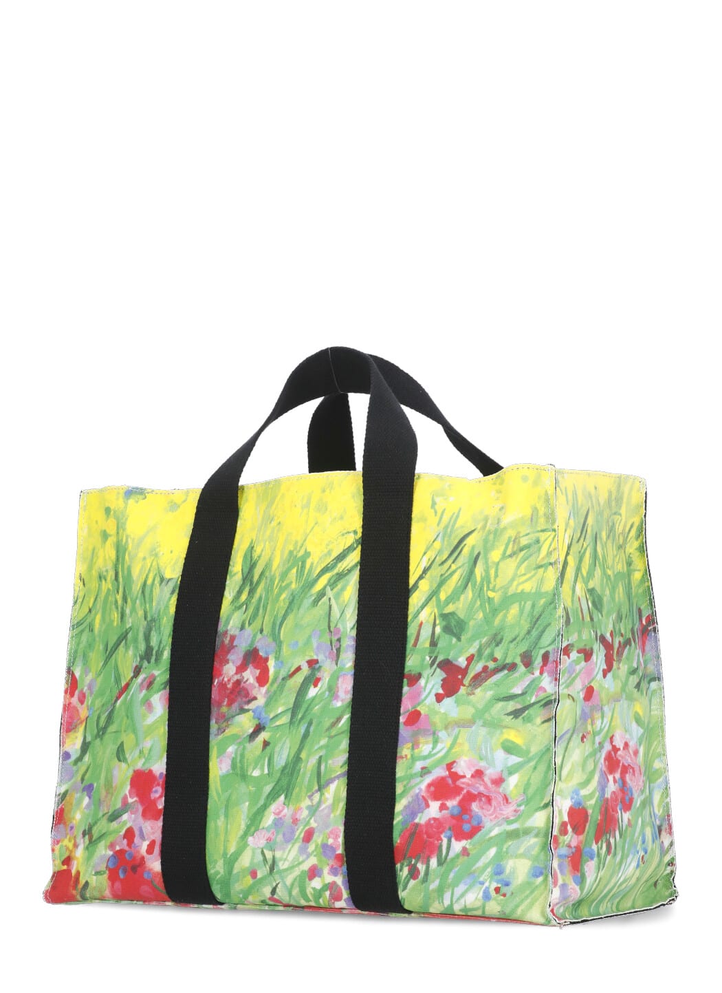 Msgm Multicolor Horizontal Tote Bag