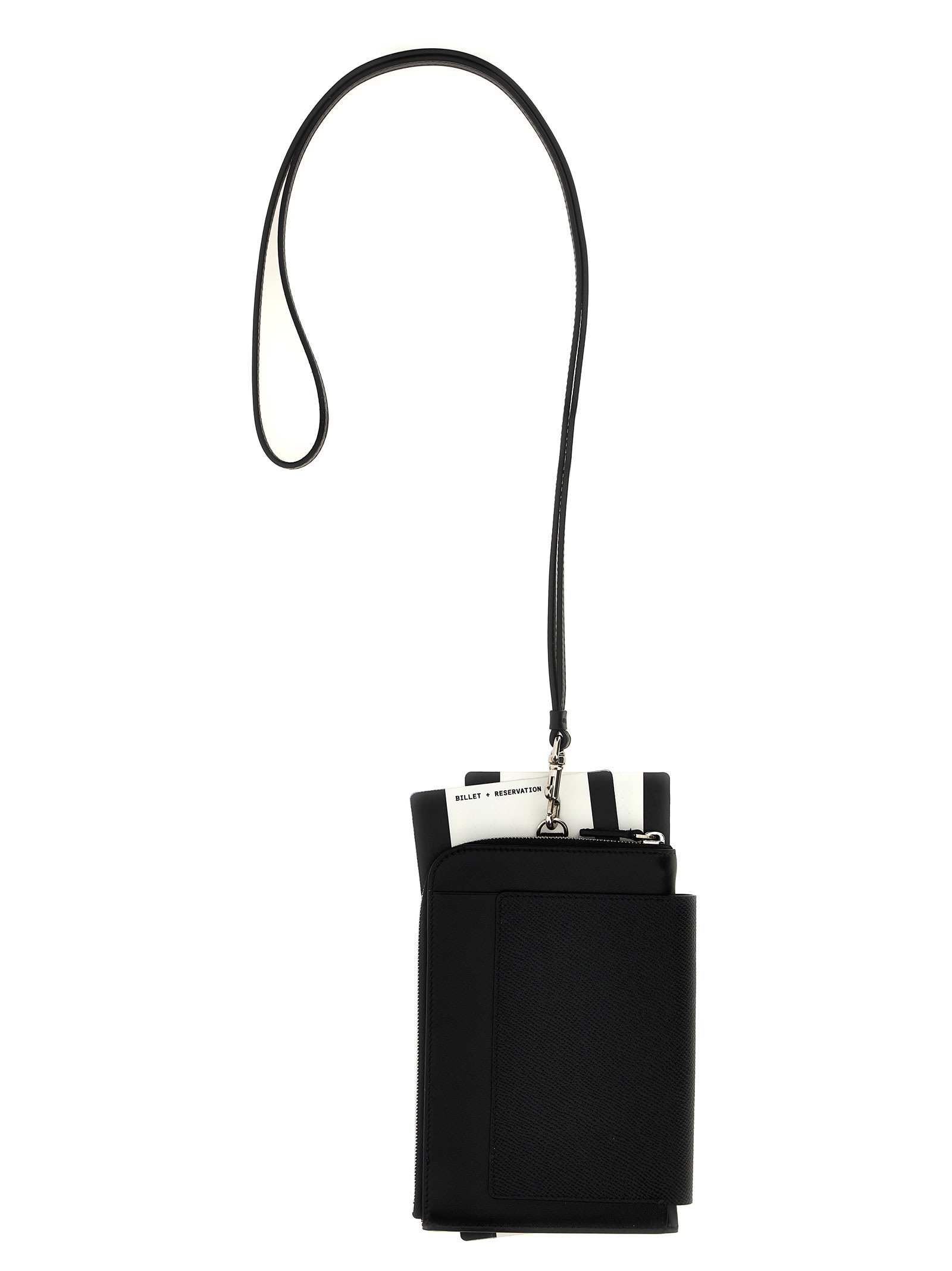 Balenciaga Passport Phone Holder Card Holder In Brown