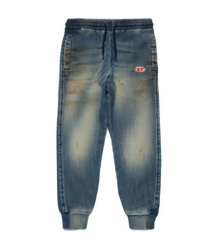 Diesel Kids' Tapered Jeans In Blue
