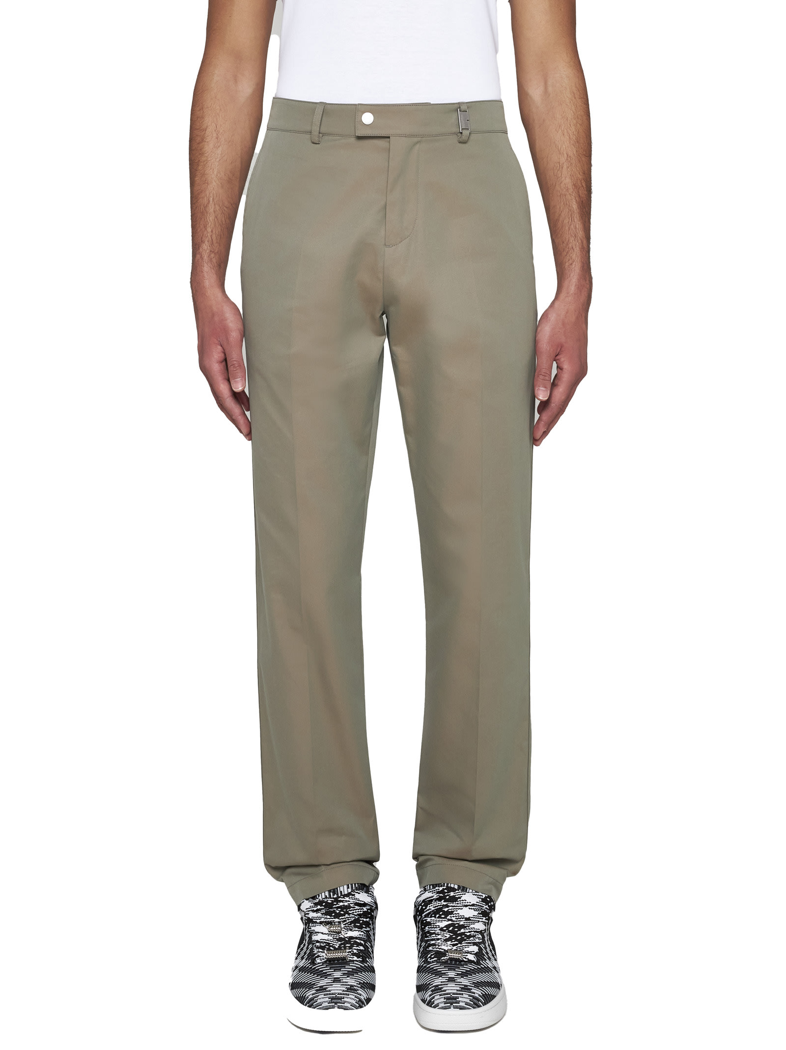 Shop Burberry Pants In Tent