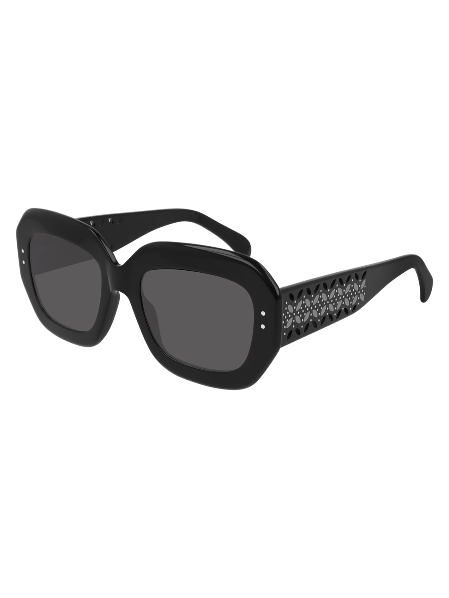 Alaïa Aa0041s Sunglasses In Black Black Grey