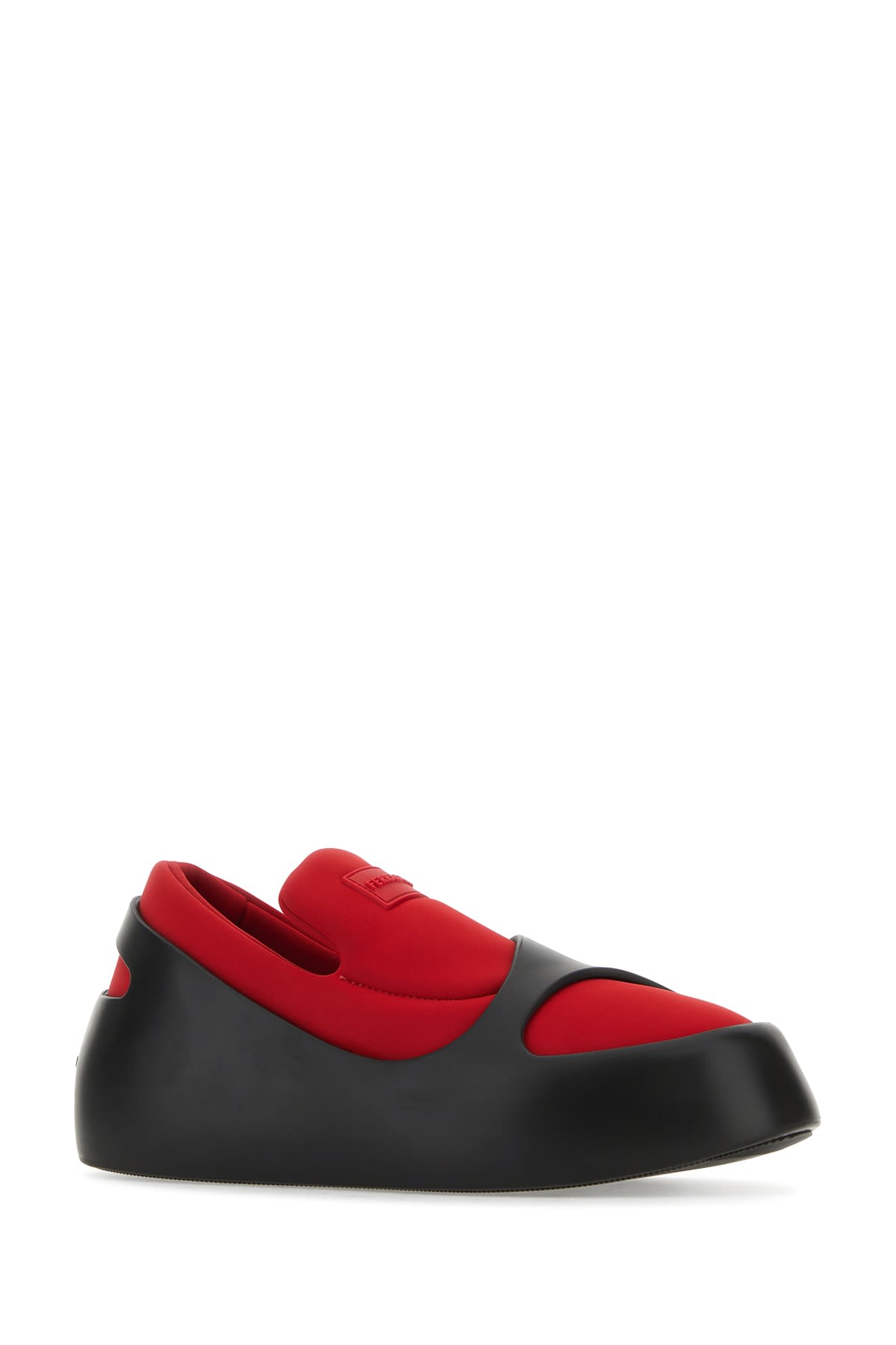 Ferragamo Cut-out Effect Slip-ons In Flamered