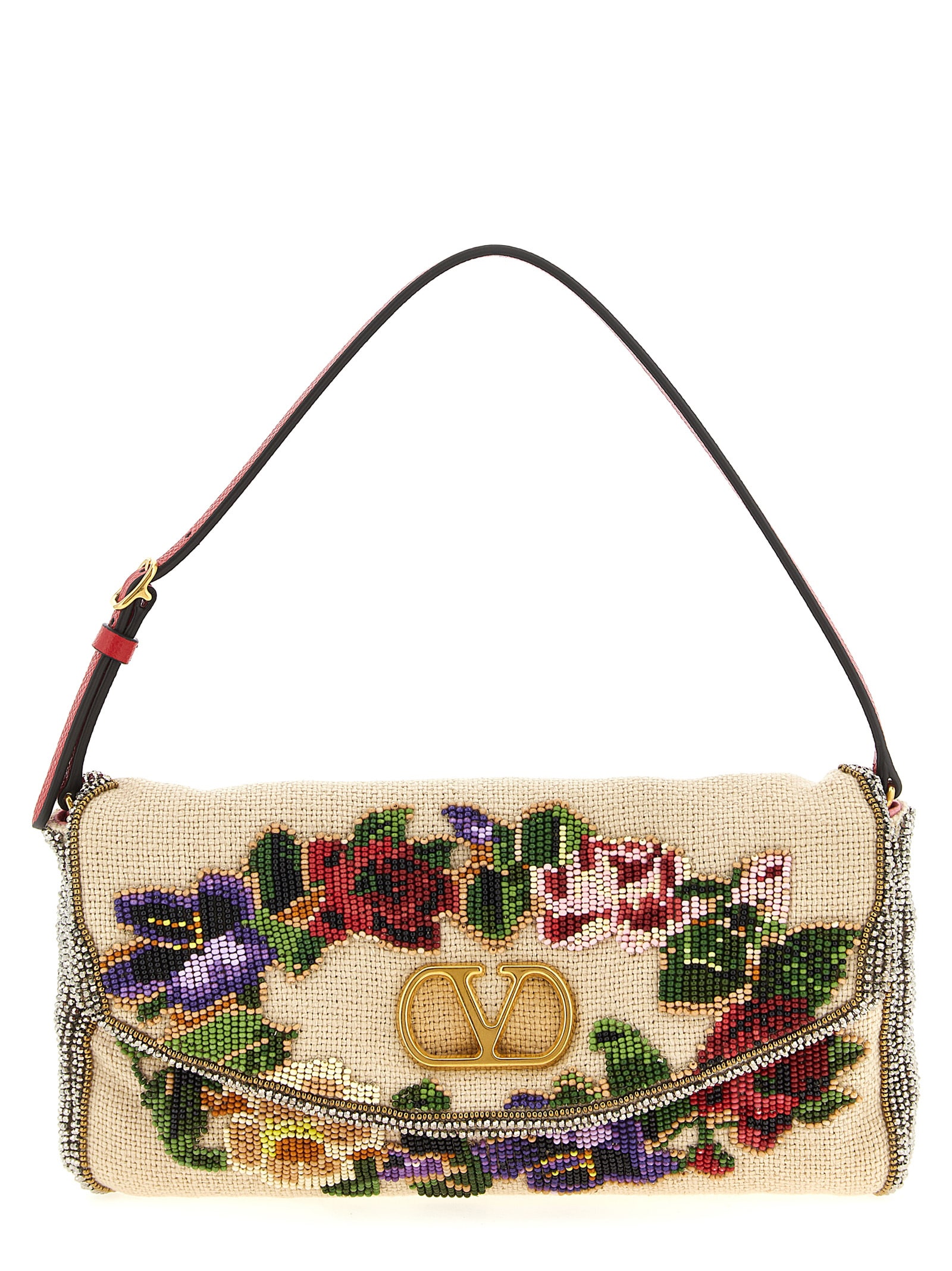 Valentino Vain Soft Shoulder Bags Multicolor In Multi
