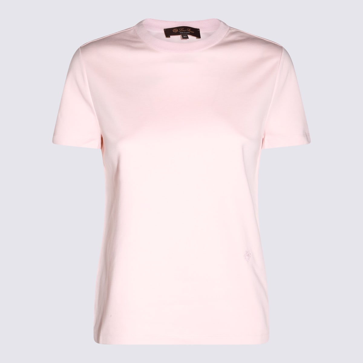 Light Pink Cotton T-shirt