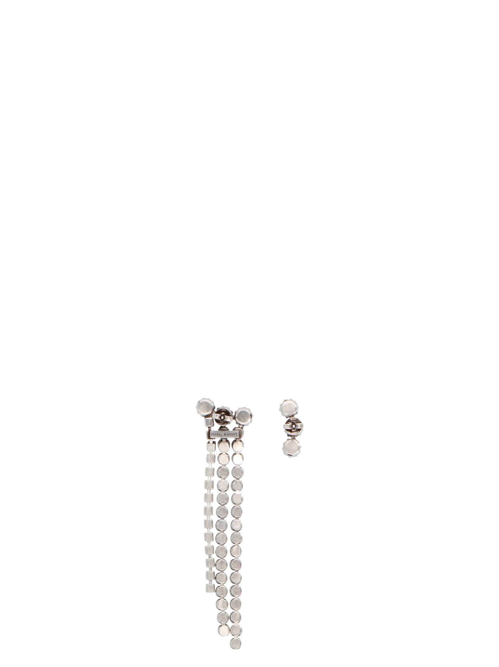 Shop Isabel Marant Boucle Doreill Earrings In Silver