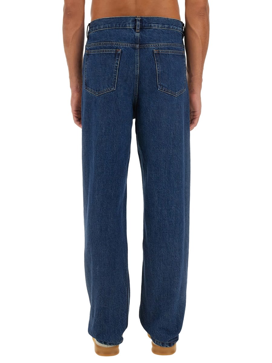 Shop Apc Fairfax Jeans In Denim