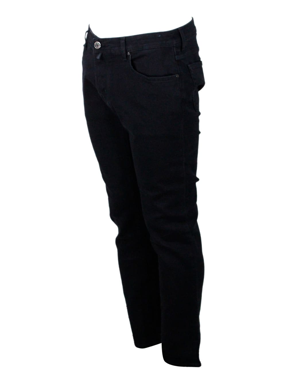 Shop Jacob Cohen Pants In Black