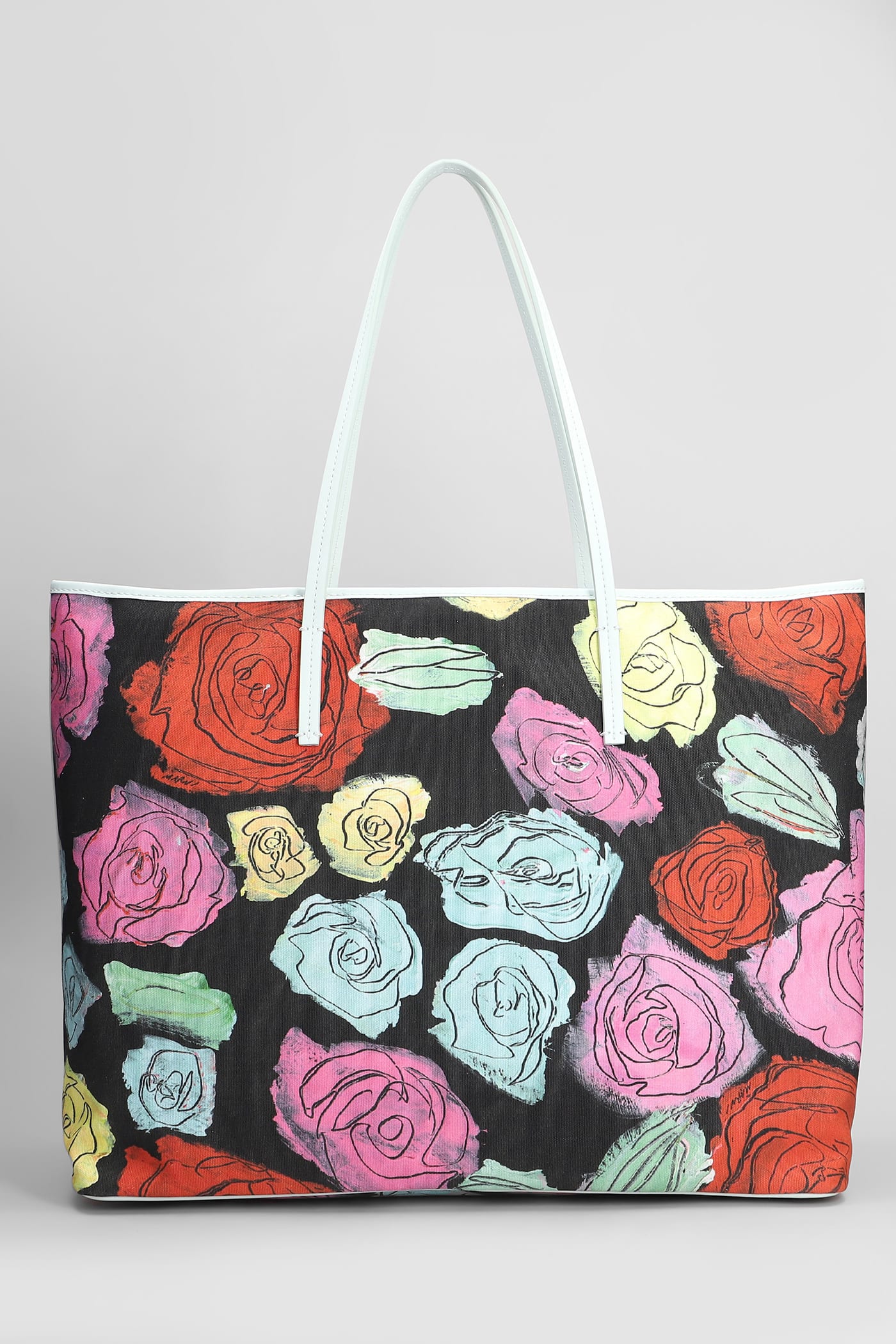 Marni Tote In Black Cotton In Black