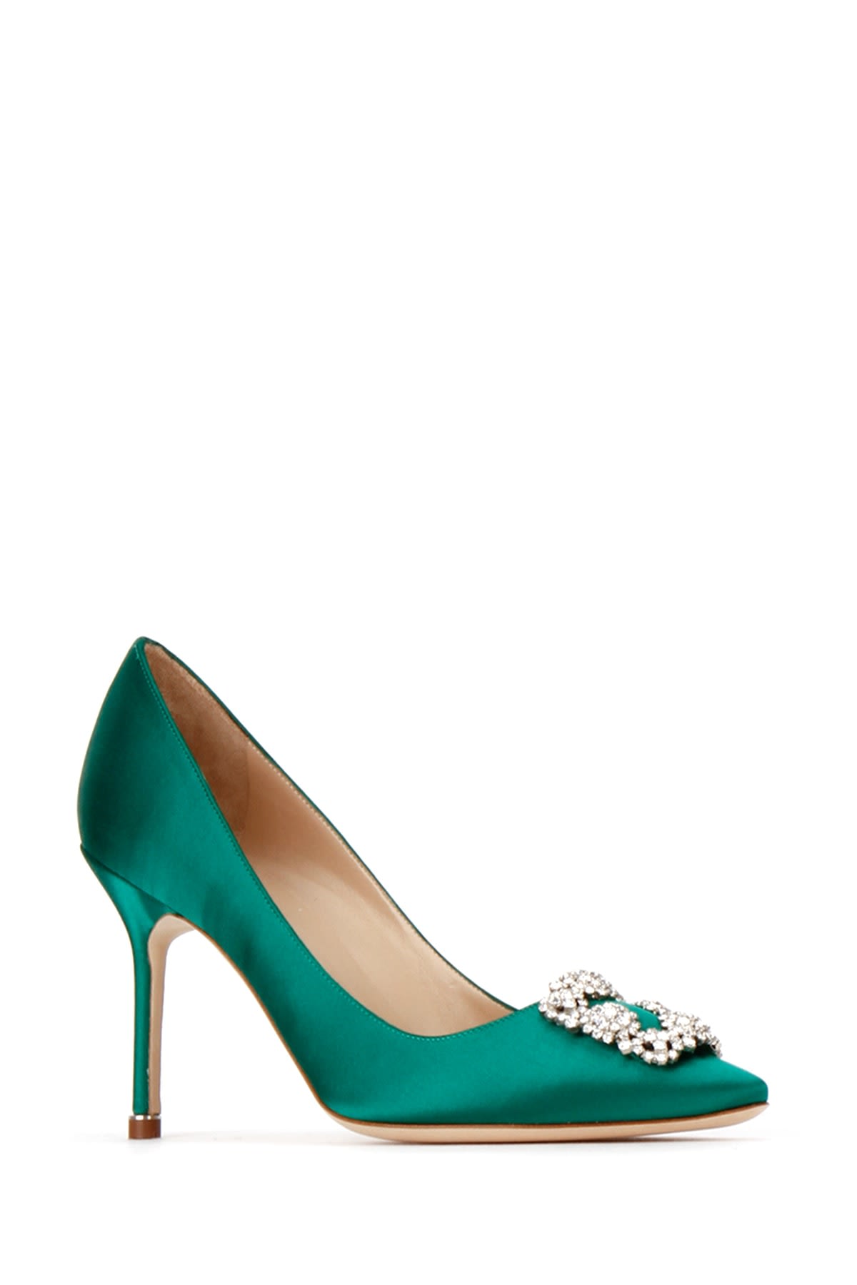 Shop Manolo Blahnik Scarpe Con Tacco In Bgrn