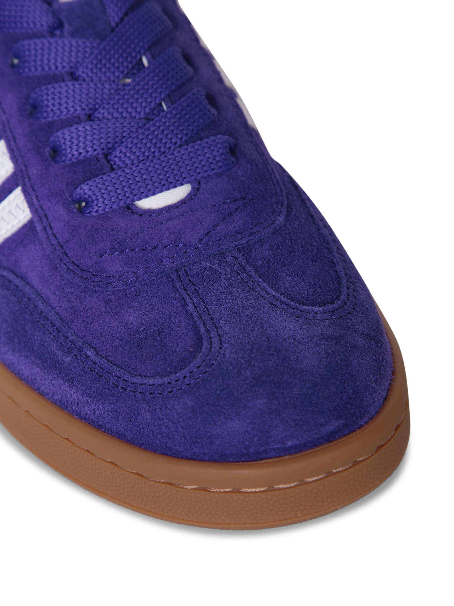 Shop Dsquared2 Purple Crosta Sneakers