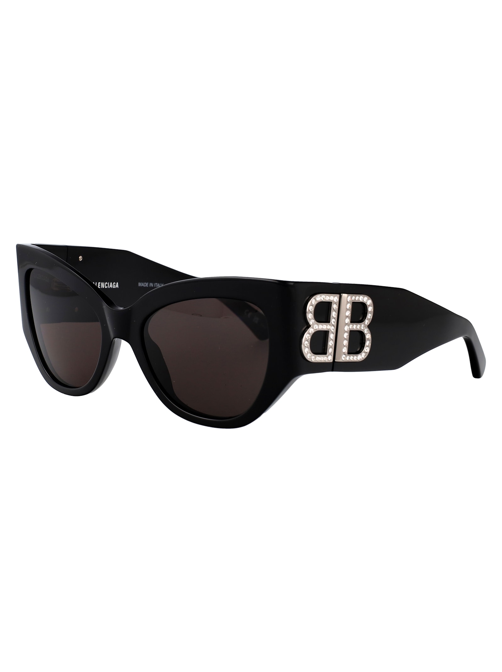 Balenciaga Recycled Acetate Sunglasses In Black