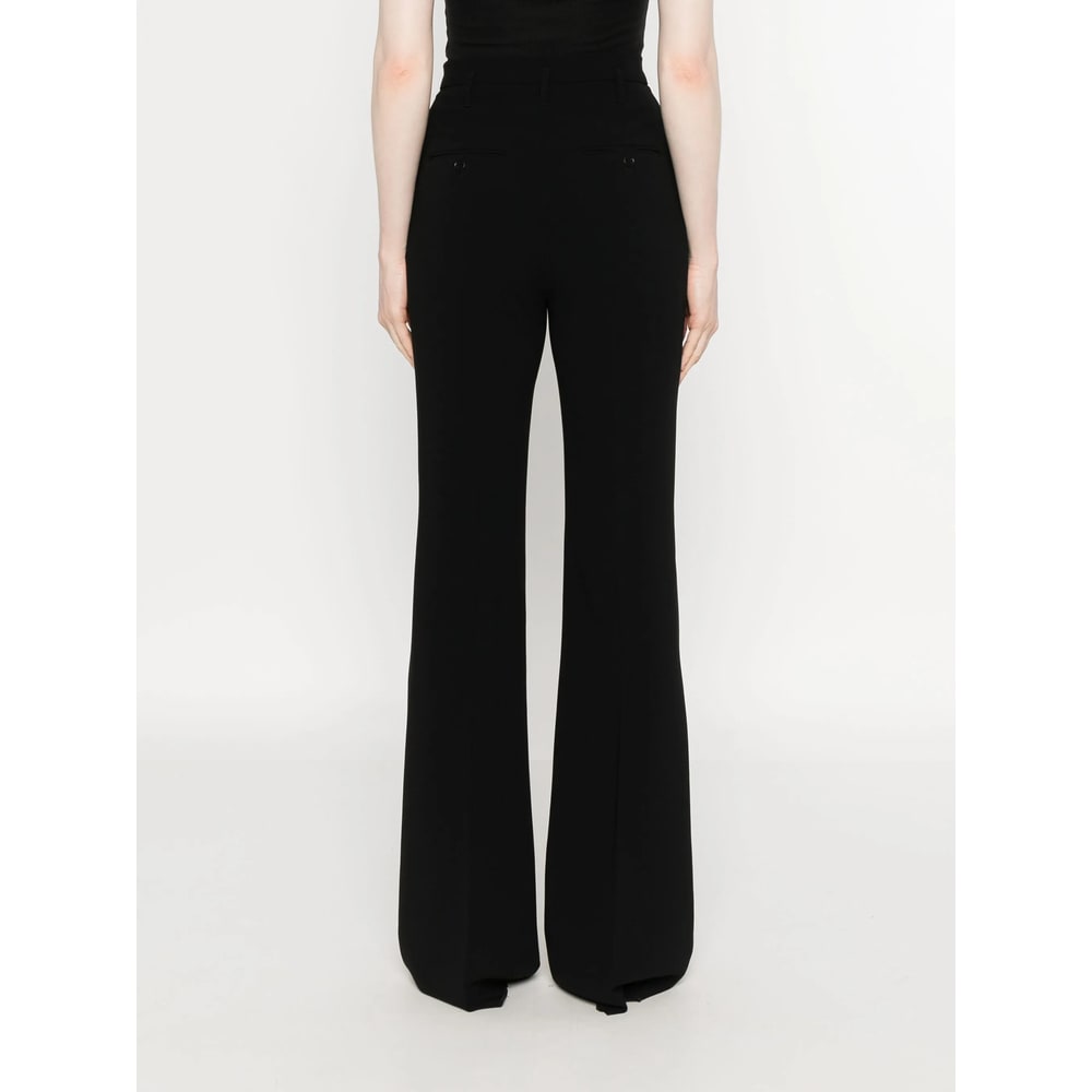 Max Mara Hugo Boss Cotton Pants In Black