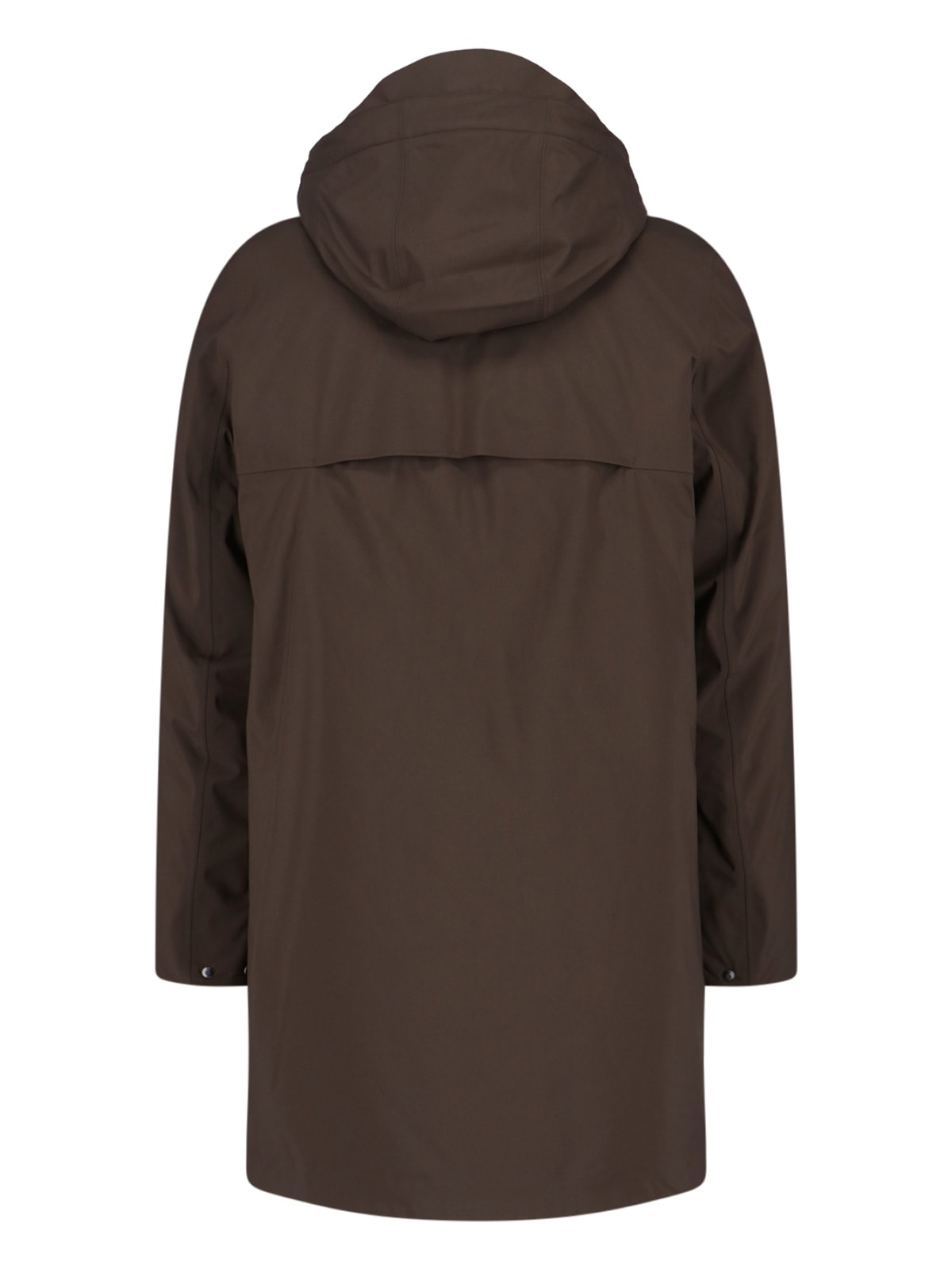 K-way Thomal Padded Jacket In Brown