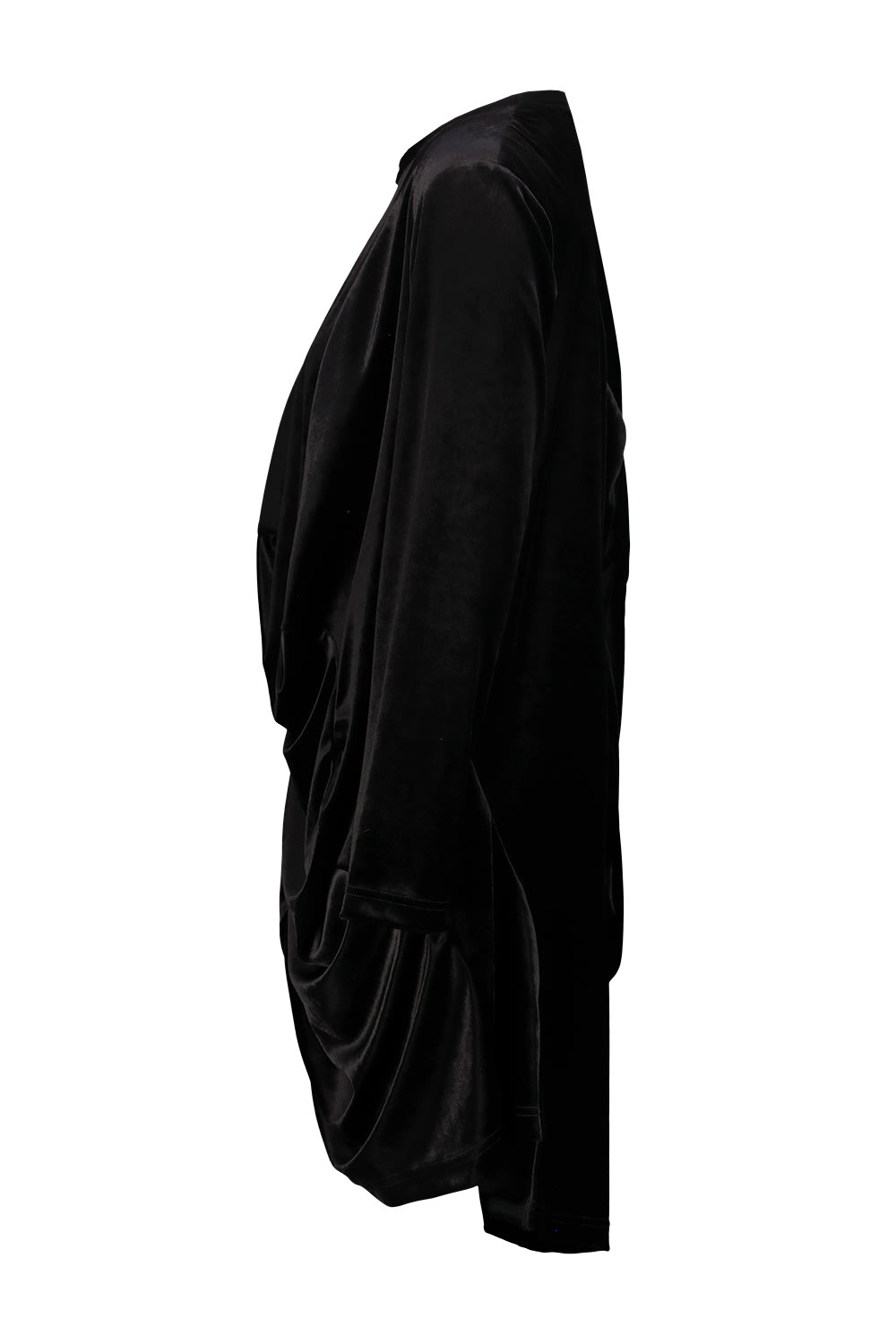 Comme Des Garçons Comme Des Garcons Long Top In Black