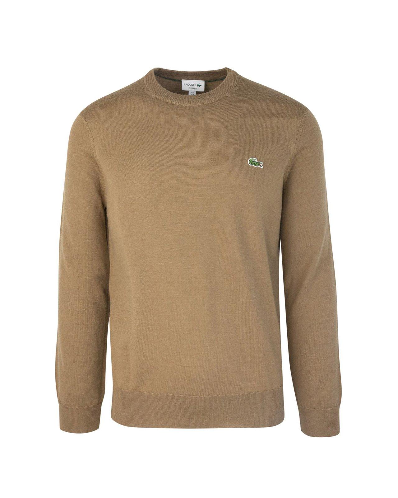 Logo-embroidered Crewneck Jumper