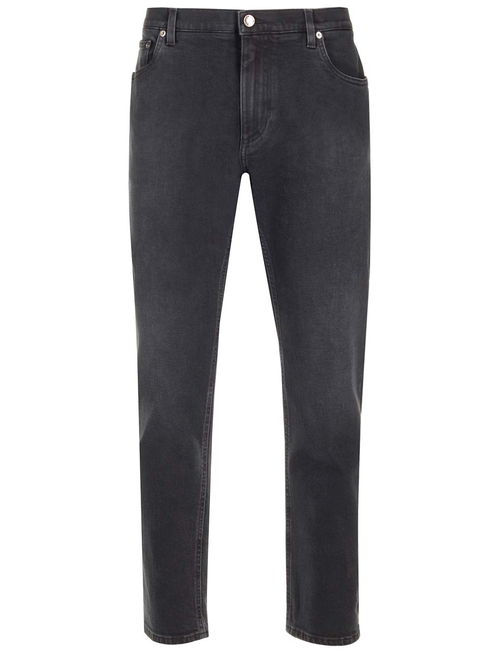 Dolce & Gabbana Slim Fit Jeans In Nero