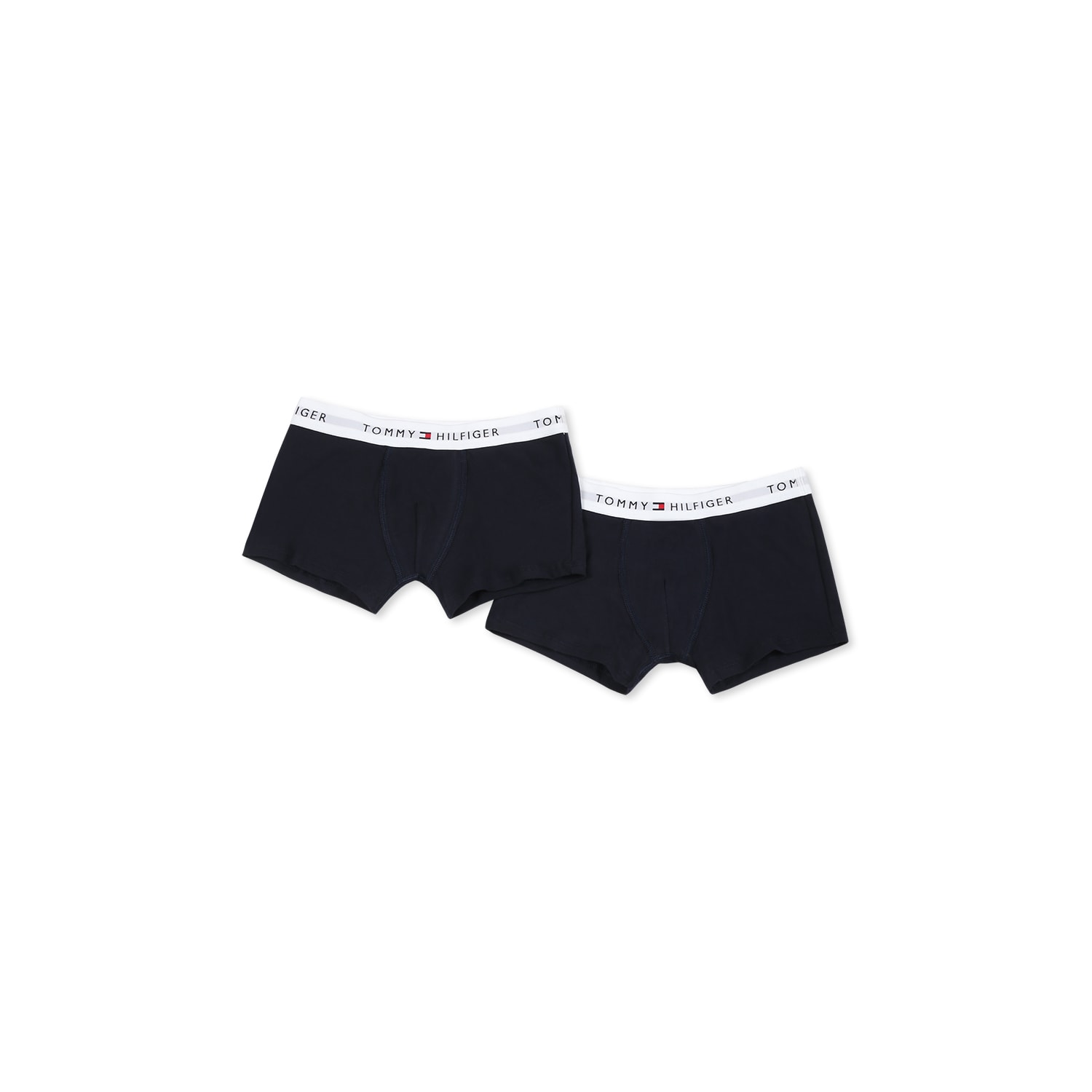 Tommy Hilfiger Blue Boxer Briefs Set For Boy With Logo In Blue