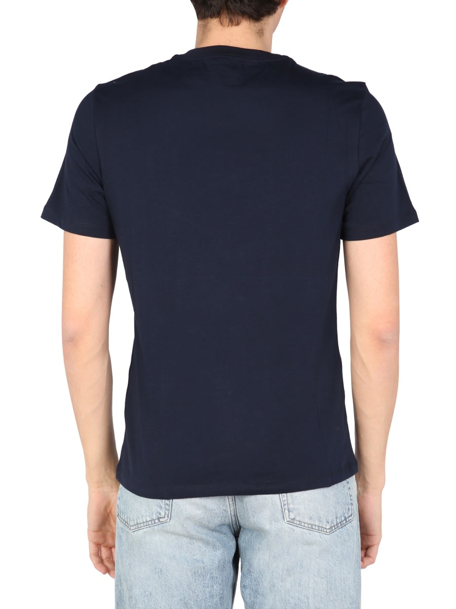 Ballantyne Crest-print T-shirt In Blue
