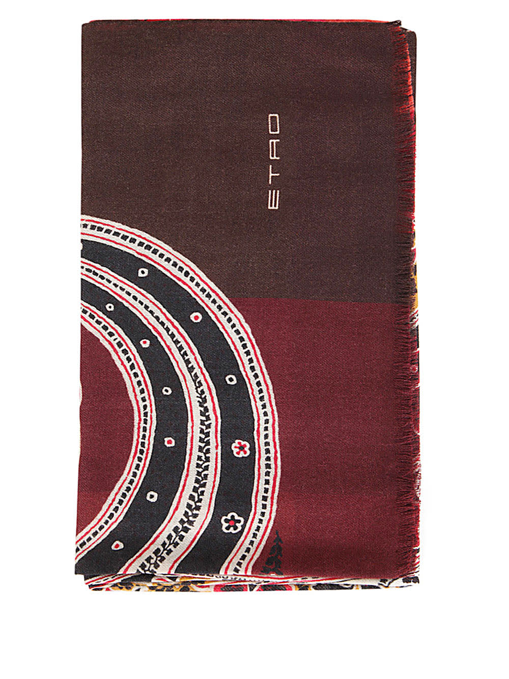 Etro Mens Multicolor Other Materials Scarf In Multi