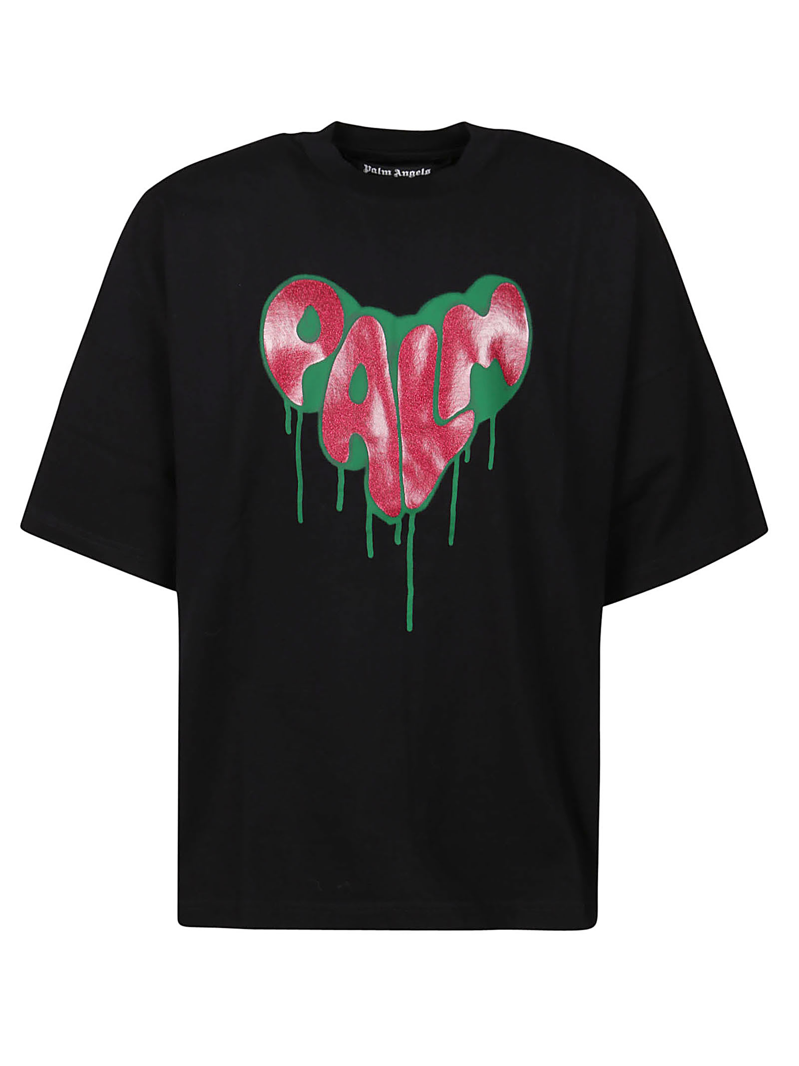 Palm Angels Spray Heart Loose T-shirt