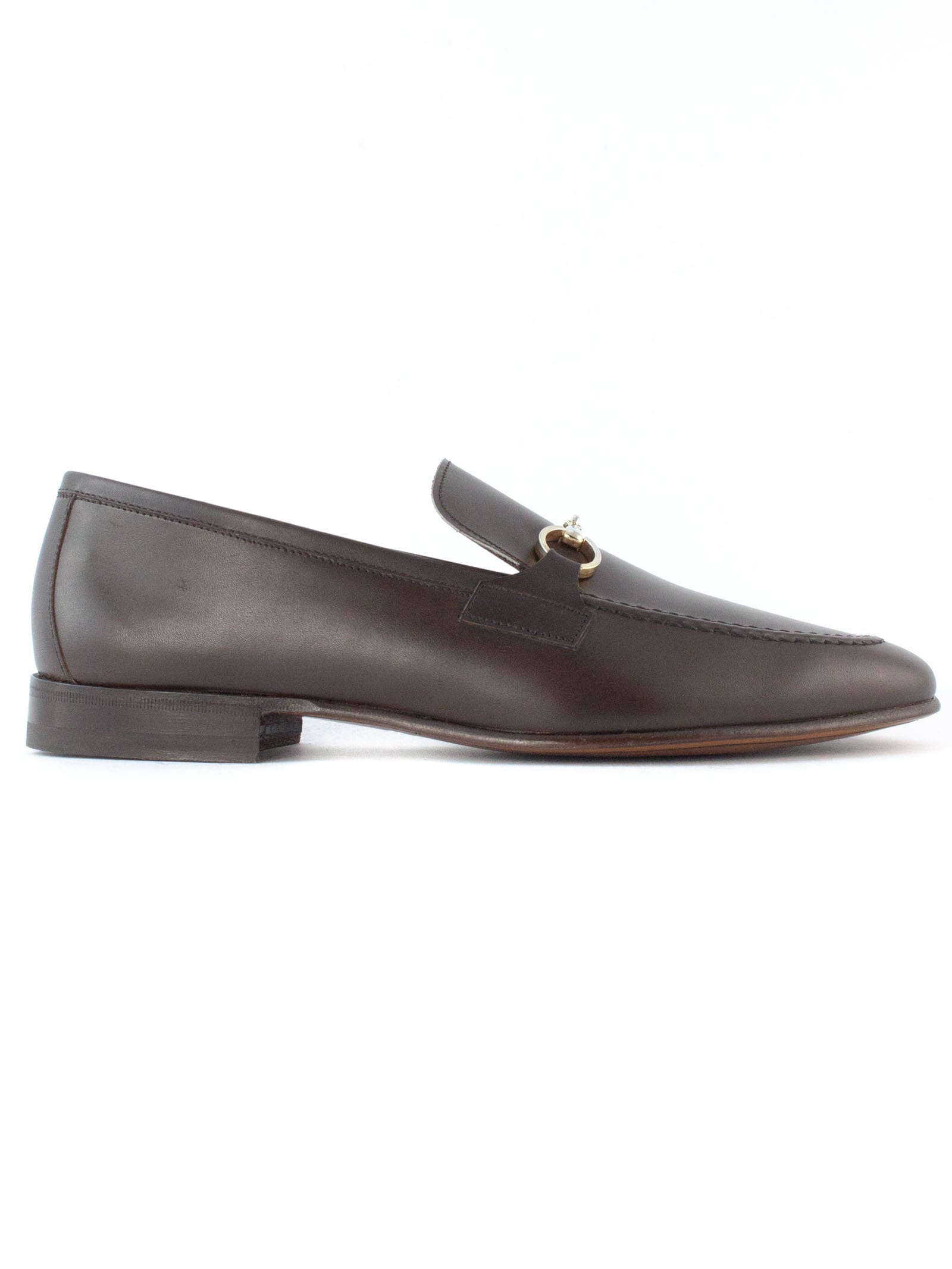 1707 Brown Leather Loafer