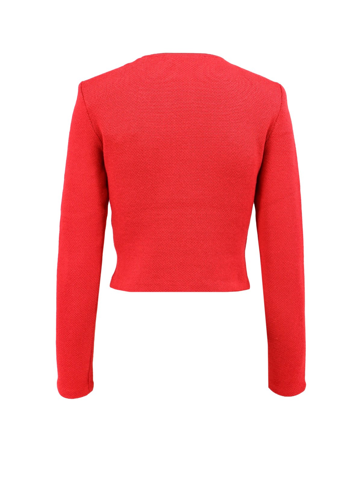 Shop Self-portrait Heart Buttoned Knitted Cardigan