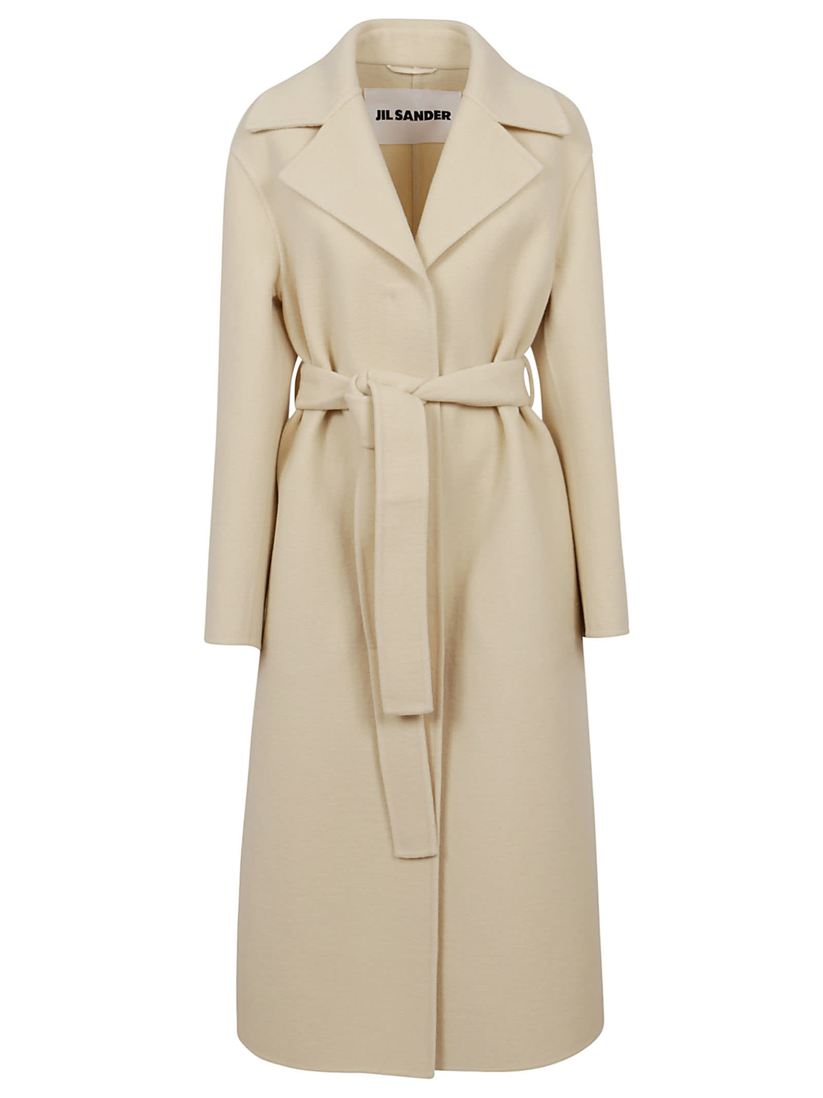 Jil Sander Coat P 01 Db - Double Splittable Washed And Felted